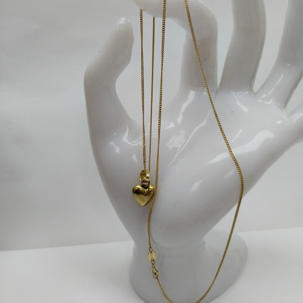 CADENA, DIJE ORO 10 K 2.3 GRMS (SEMINUEVO)