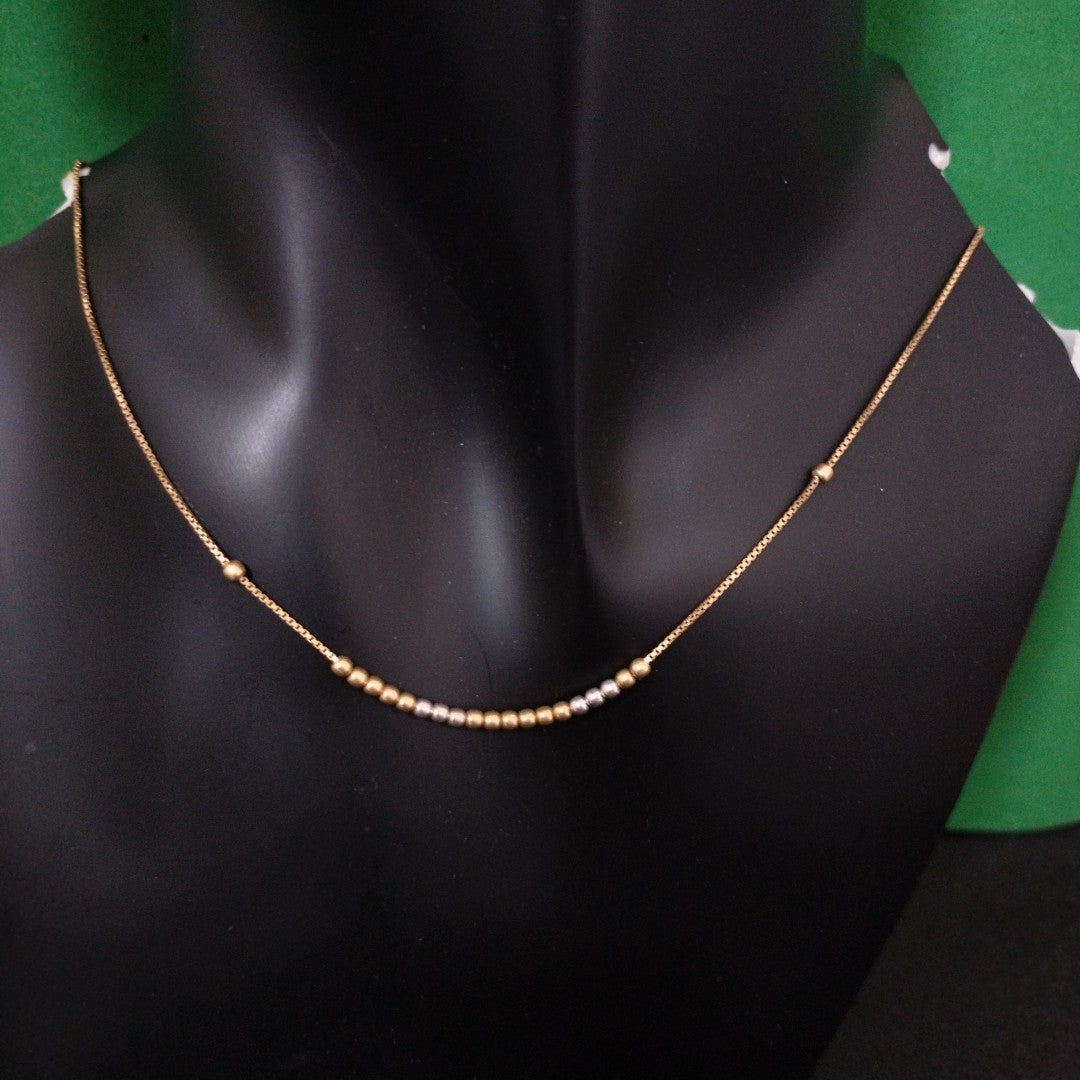 GARGANTILLA ORO 14 K 2.5 GRMS (SEMINUEVO)