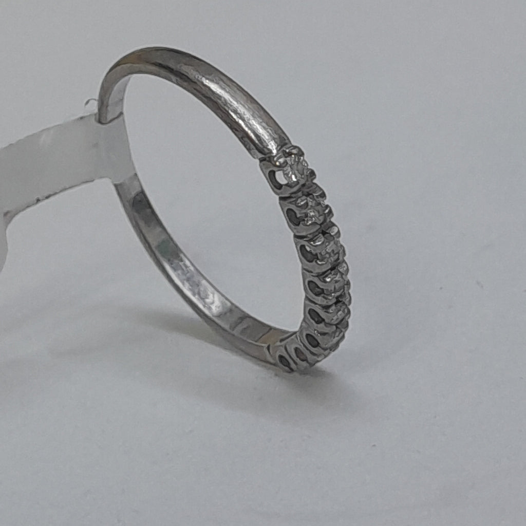 ANILLITO ORO BLANCO 14 K 1.9 GRMS (SEMINUEVO)