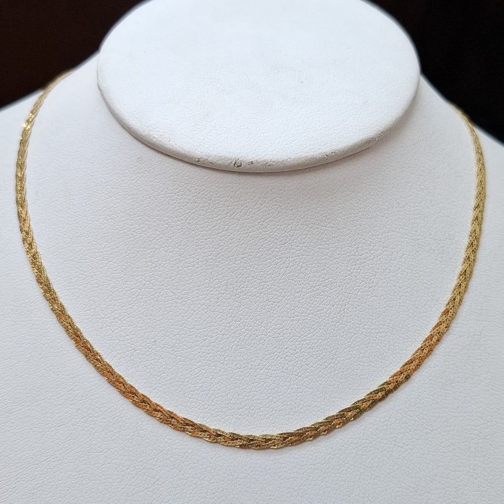 GARGANTILLA ORO 14 K 4.3 GRMS (SEMINUEVO)