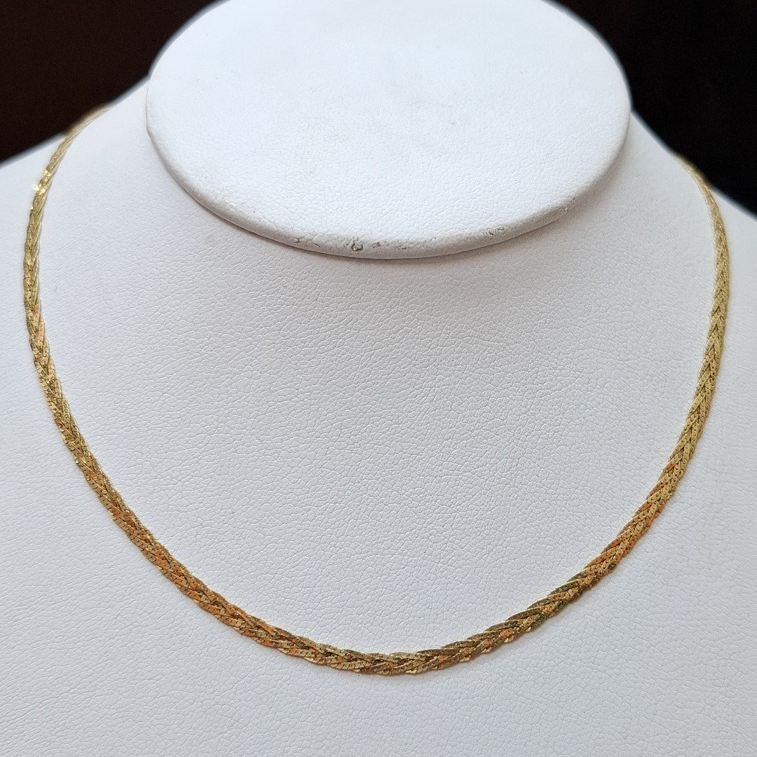GARGANTILLA ORO 14 K 4.3 GRMS (SEMINUEVO)
