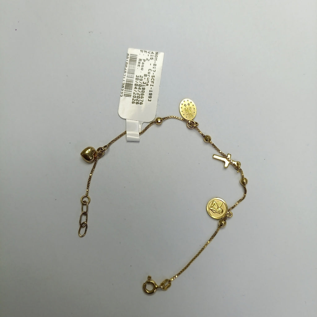 PULSERA ORO 14 K 3.1 GRMS (SEMINUEVO)