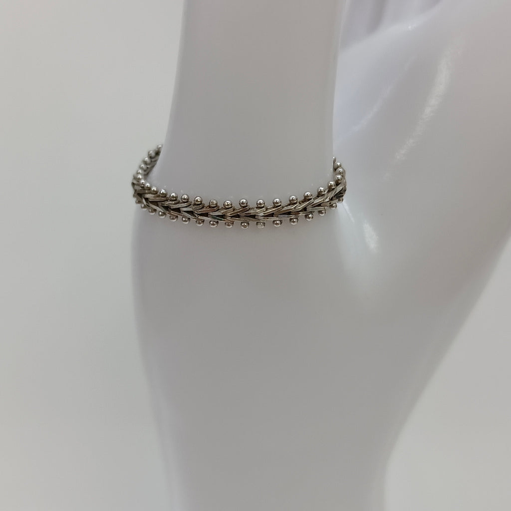 ANILLITO ORO BLANCO 14 K 1.6 GRMS (SEMINUEVO)
