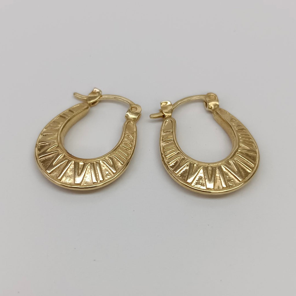 ARETES PAR ORO 14 K 1,90 GRMS (SEMINUEVO)
