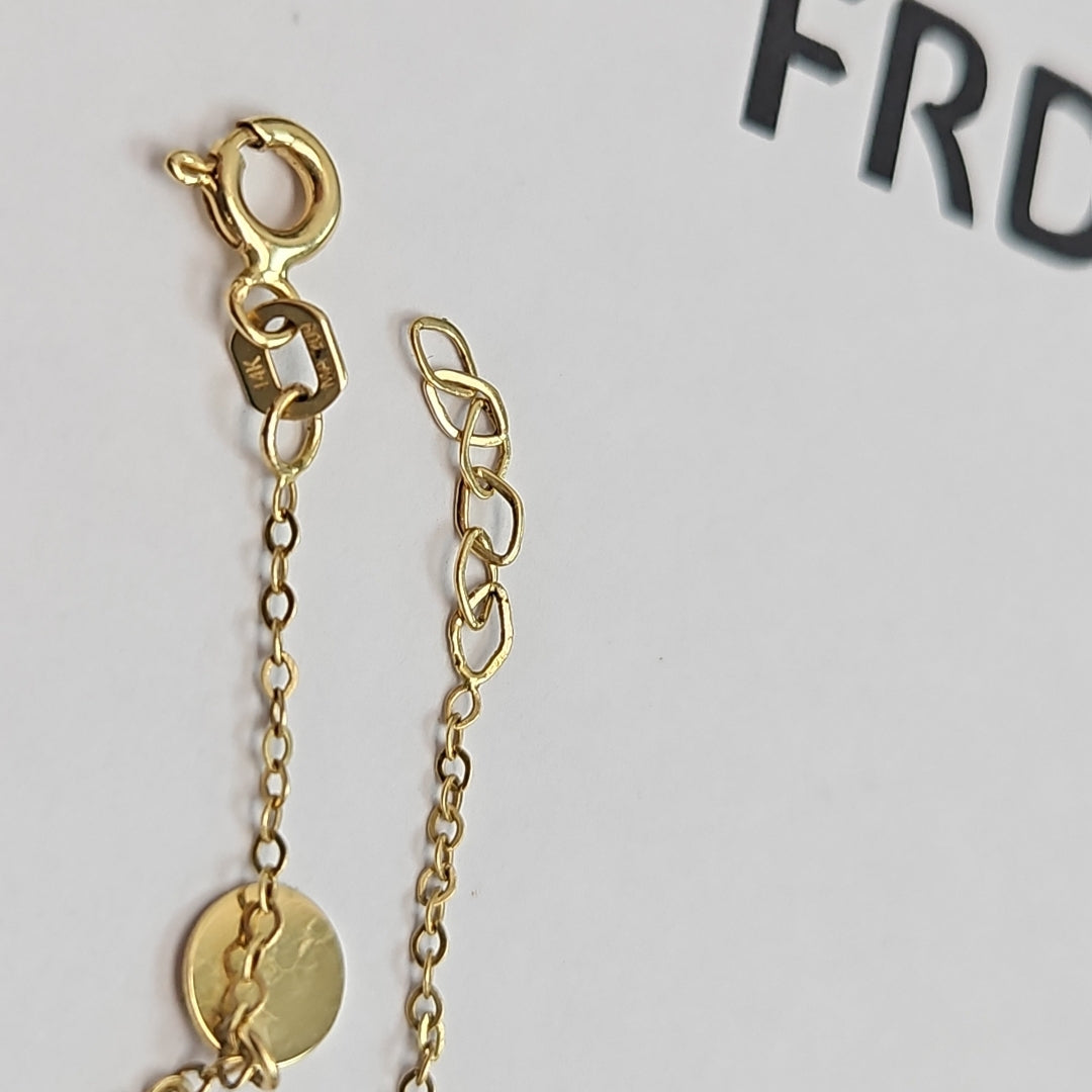 PULSERA ORO 14 K 1.7 GRMS (SEMINUEVO)