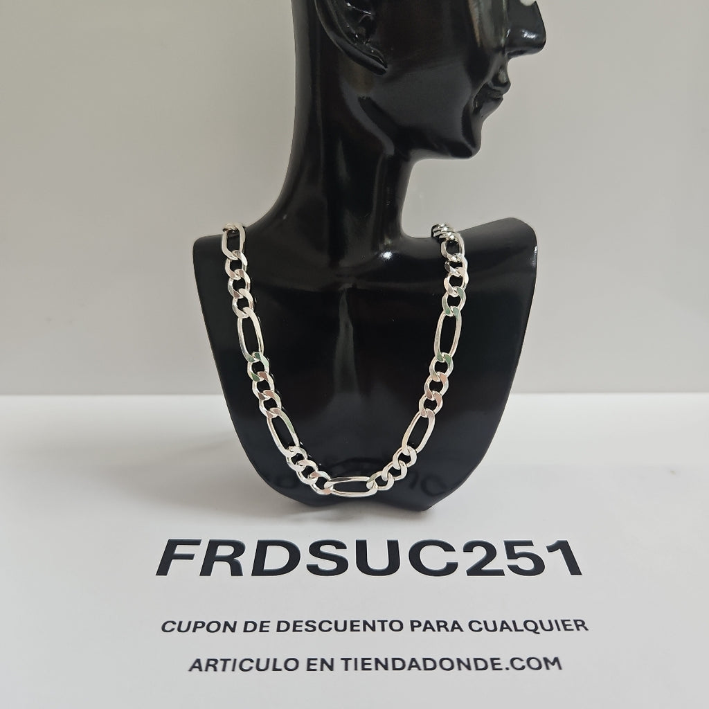 CADENA TEJIDO 3X1 PLATA .925 60 CM 17.5 GR (NUEVO)