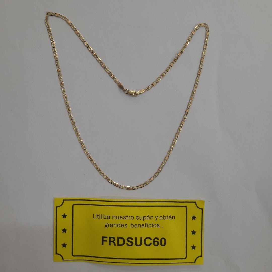 CADENA ORO 14 K 3,20 GRMS (SEMINUEVO)
