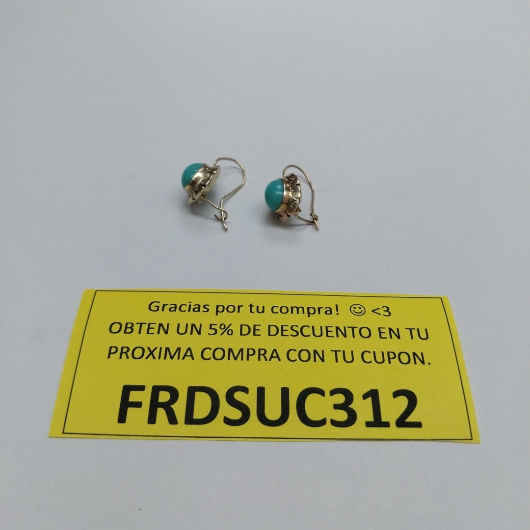 ARETES PAR ORO 10 K 1.6 GRMS (SEMINUEVO)