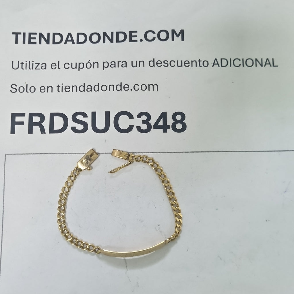 ESCLAVA ORO 14 K 8.3 GRMS (SEMINUEVO)