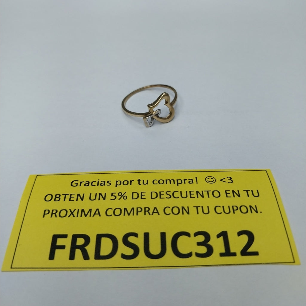 ANILLITO ORO 10 K 1.2 GRMS (SEMINUEVO)
