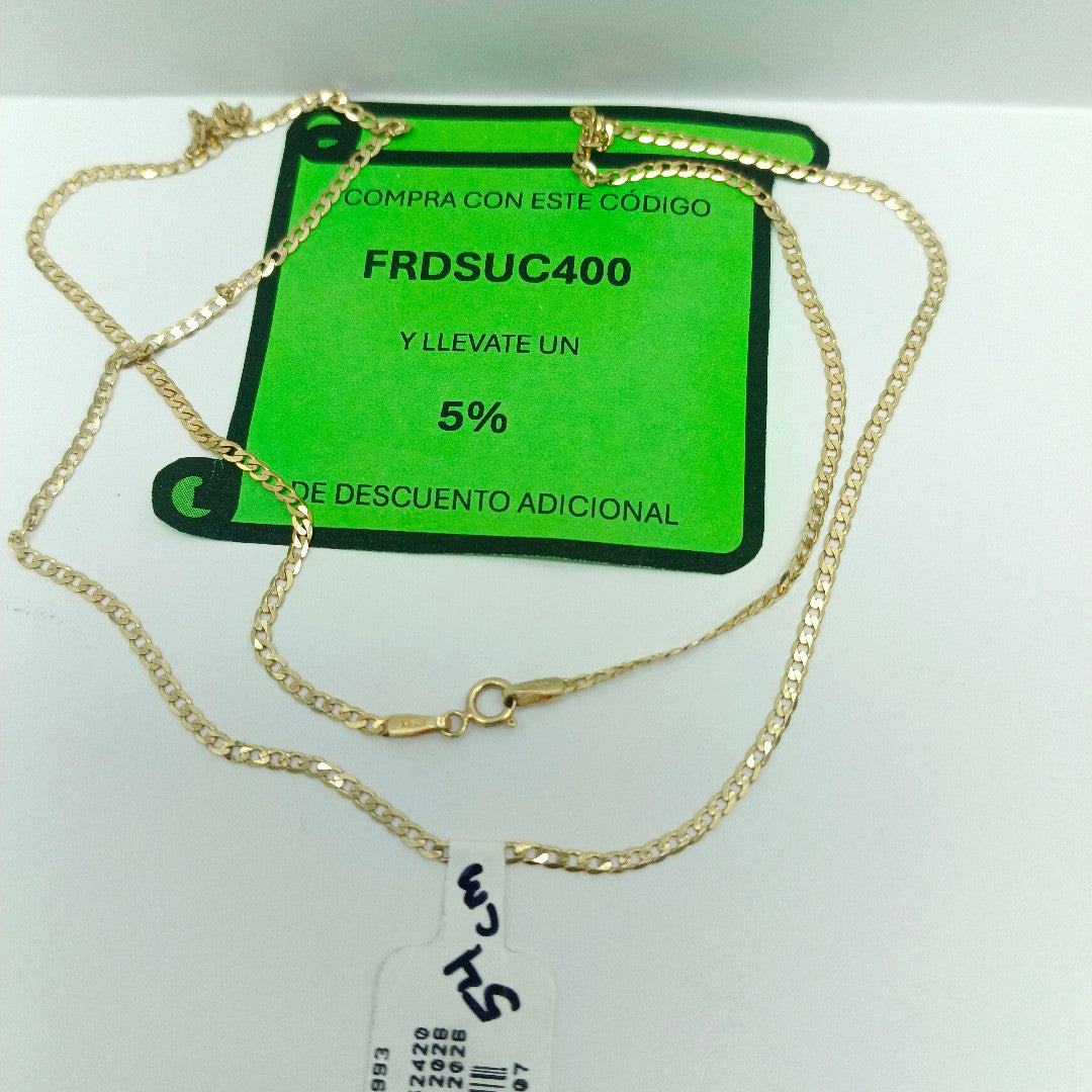 CADENA ORO 14 K 2.9 GRMS (SEMINUEVO)