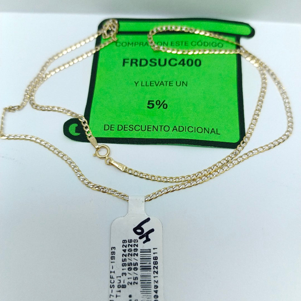 CADENA ORO 14 K 3.1 GRMS (SEMINUEVO)