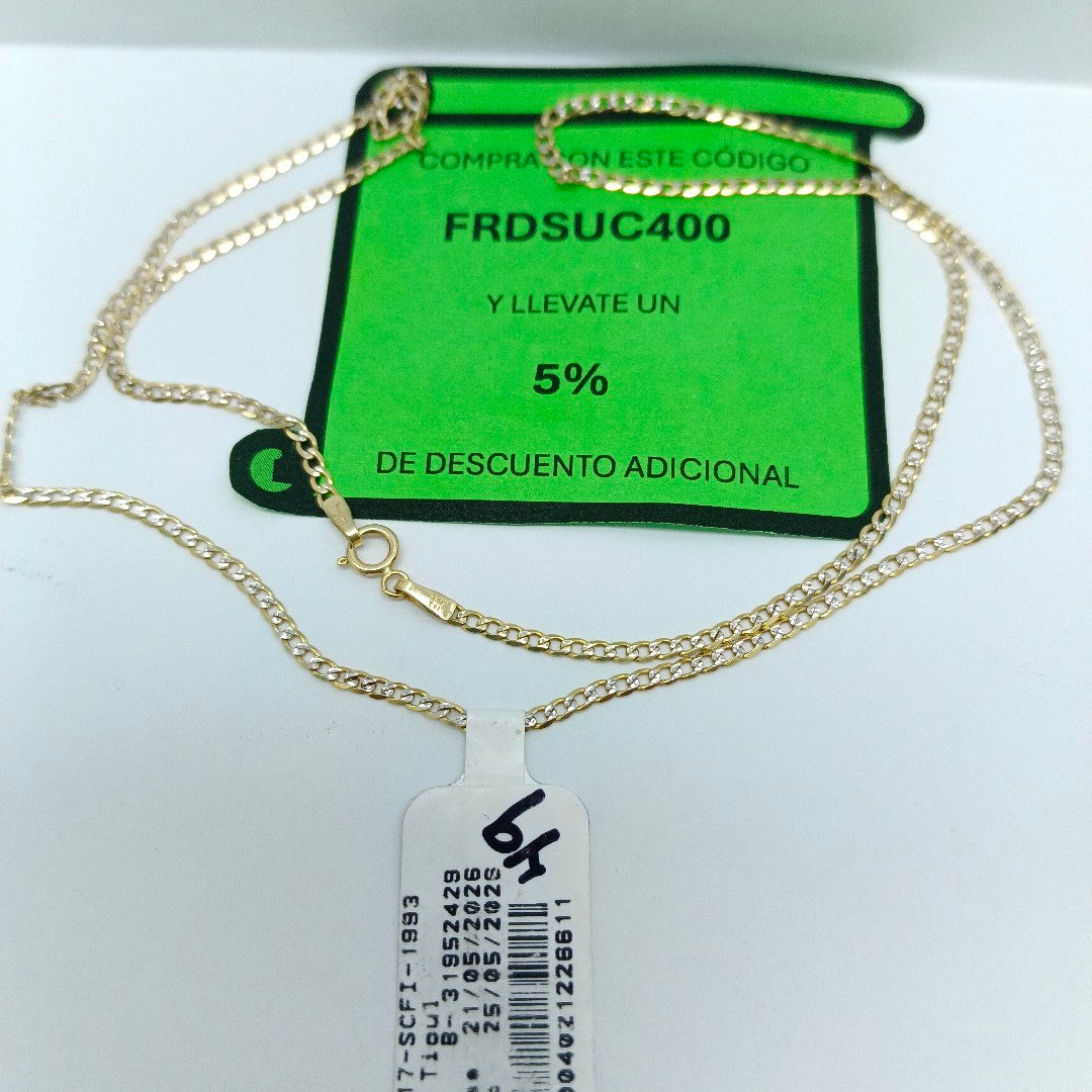 CADENA ORO 14 K 3.1 GRMS (SEMINUEVO)