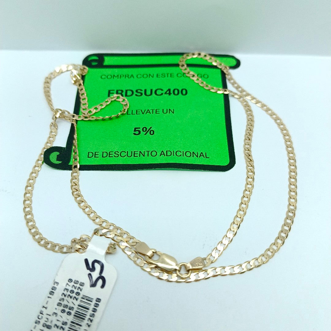 CADENA ORO 14 K 4.8 GRMS (SEMINUEVO)