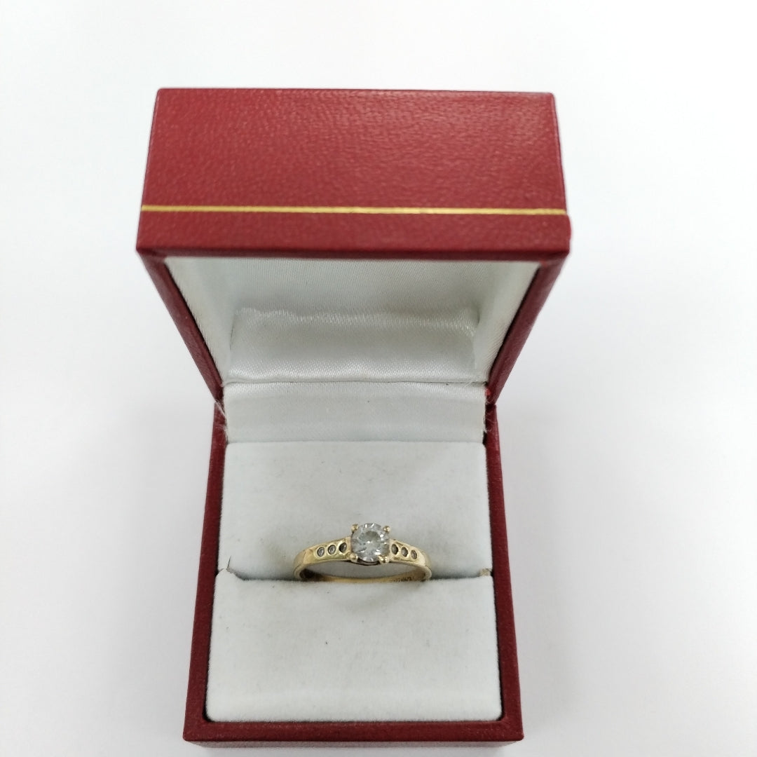 SOLITARIO ORO 10 K 1.8 GRMS (SEMINUEVO)