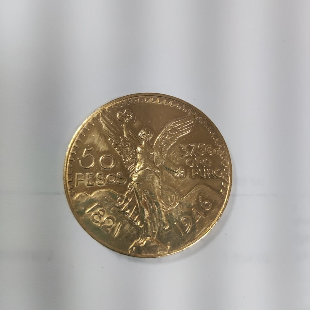 K1 41.6 GRMS 21 K IDENTIFICACIÓN MONEDA NOMINATIVA MONEDAS PESOS 50 PESO (SEMINUEVO)