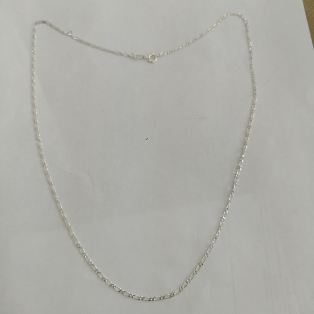 CADENA TEJIDO 1X1 PLATA .925 55 CM 3.3 GR (NUEVO)