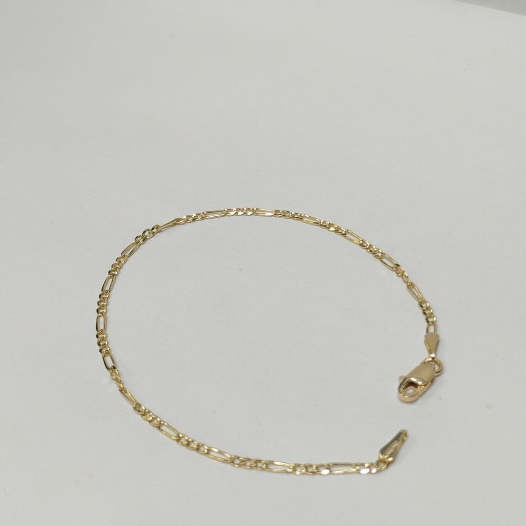 PULSERAS 3X1 ORO 14K 18 CM 1.5 GR (NUEVO)