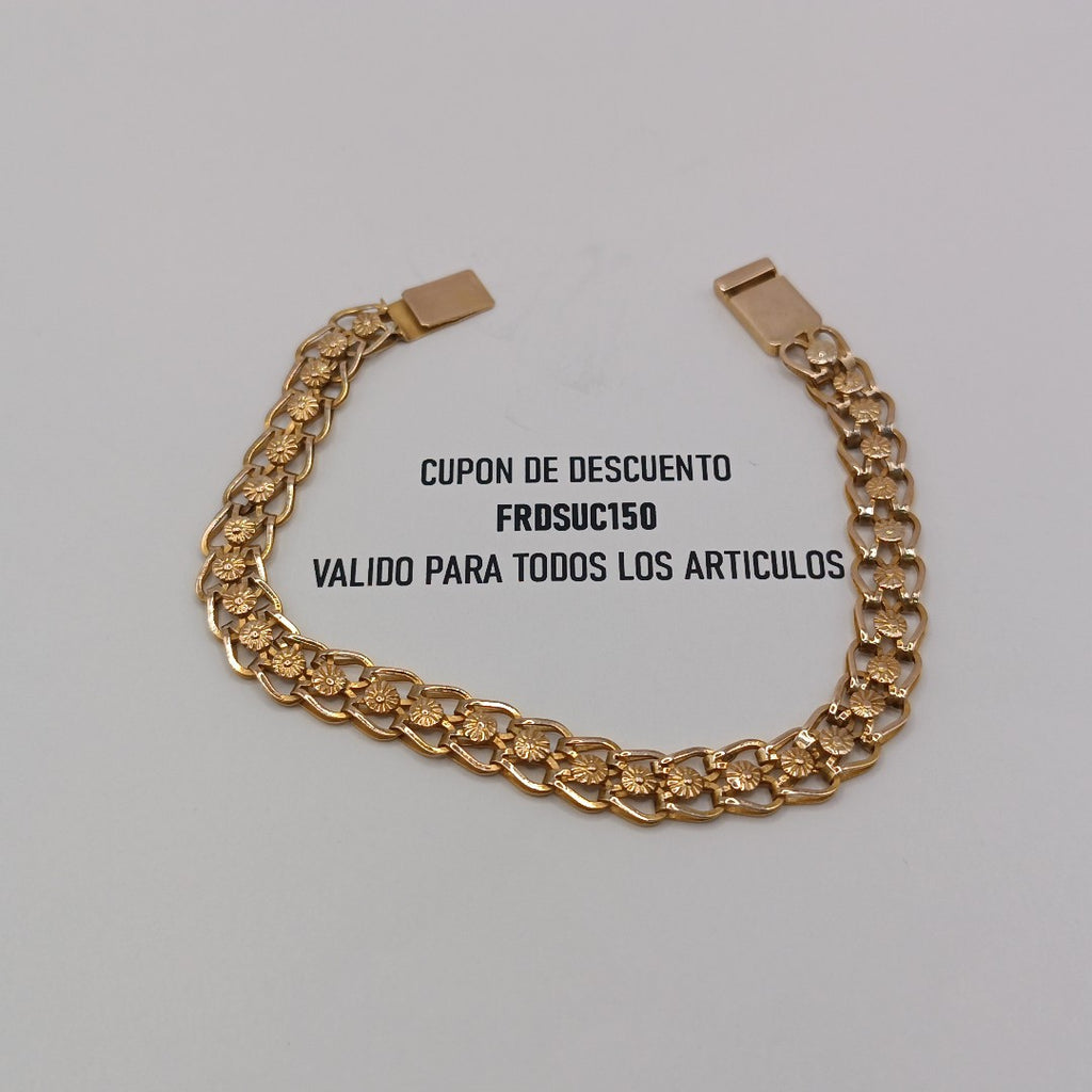 PULSERA ORO 10 K 8.3 GRMS (SEMINUEVO)