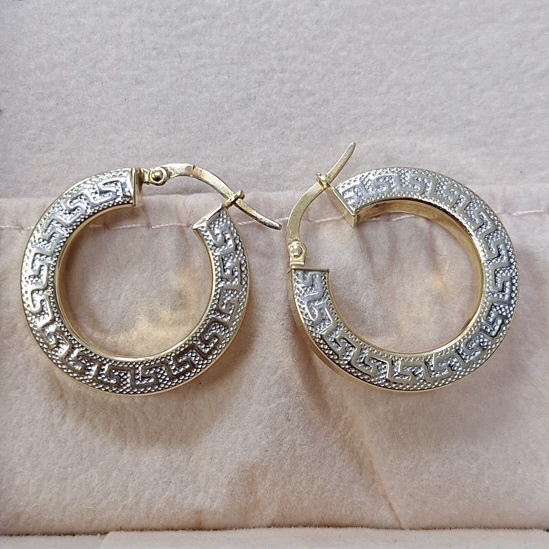 ARRACADAS PAR ORO 14 K 4.2 GRMS (SEMINUEVO)