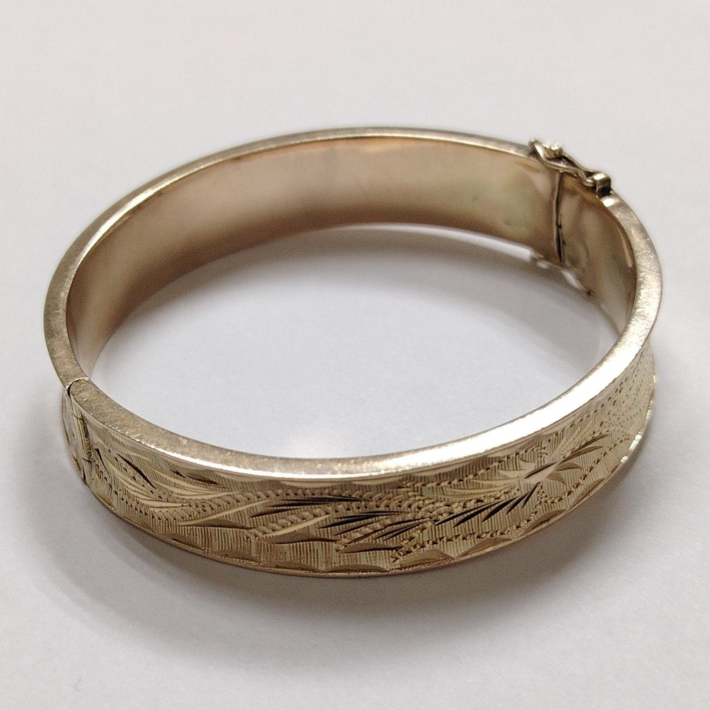 PULSERA RIGIDA ORO 8 K 19,20 GRMS (SEMINUEVO)
