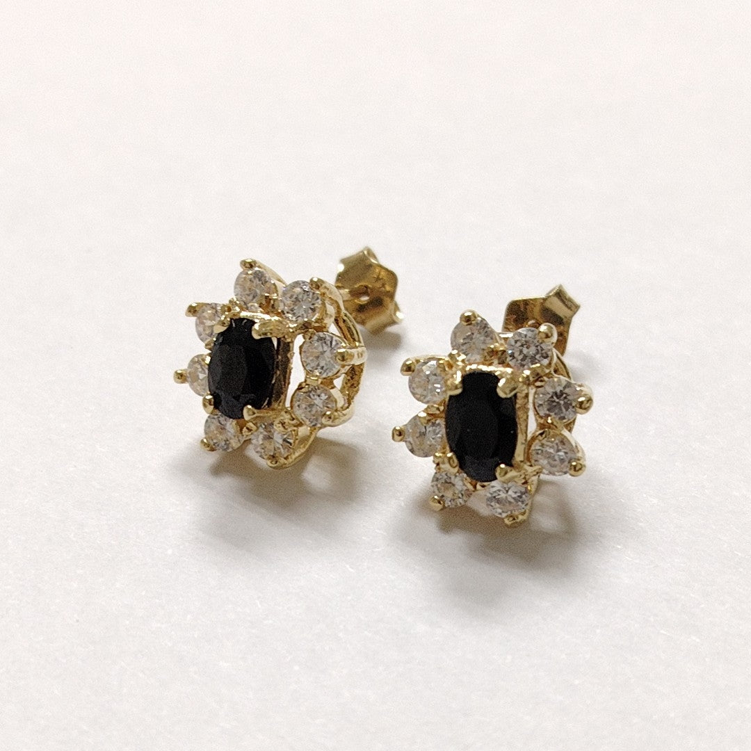 ARETES PAR ORO 14 K 4,10 GRMS (SEMINUEVO)