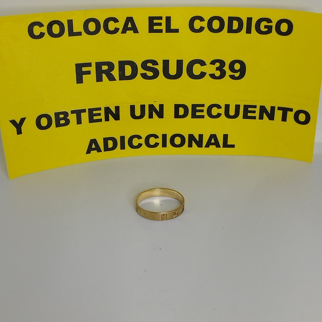 ARGOLLA ORO 14 K 1.6 GRMS (SEMINUEVO)