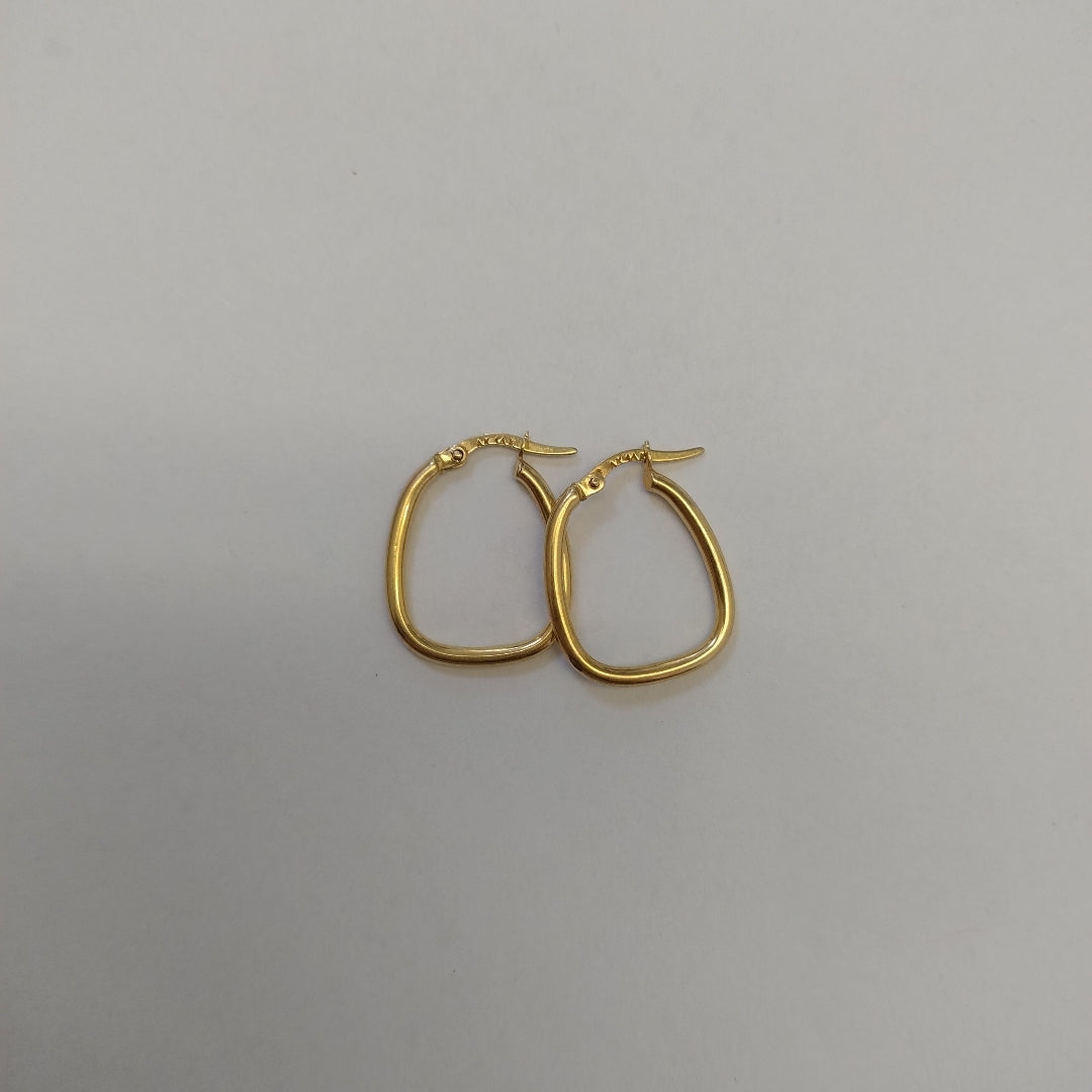 ARRACADAS PAR ORO 14 K 1,40 GRMS (SEMINUEVO)