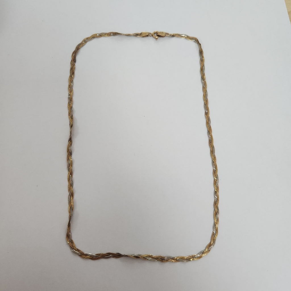 CADENA ORO COMBINADO 14 K 3.8 GRMS (SEMINUEVO)