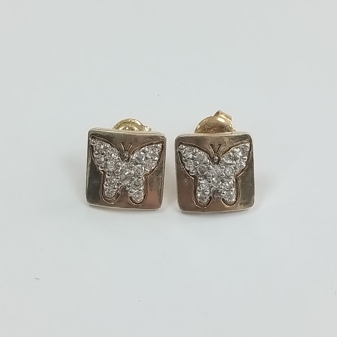 ARETES PAR ORO 14 K 3,10 GRMS (SEMINUEVO)