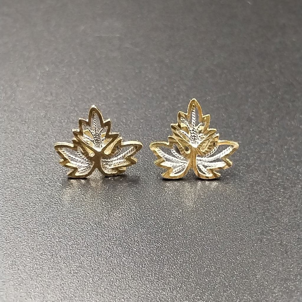 BROQUELES PAR ORO COMBINADO 14 K 1,30 GRMS (SEMINUEVO)