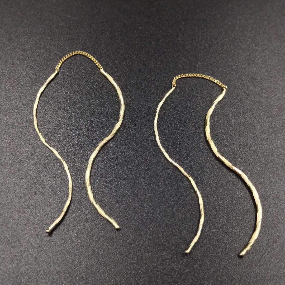 VIOLADORES PAR ORO 14 K 1,70 GRMS (SEMINUEVO)