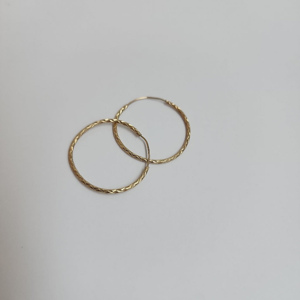 ARRACADAS PAR ORO 10 K 0.8 GRMS (SEMINUEVO)