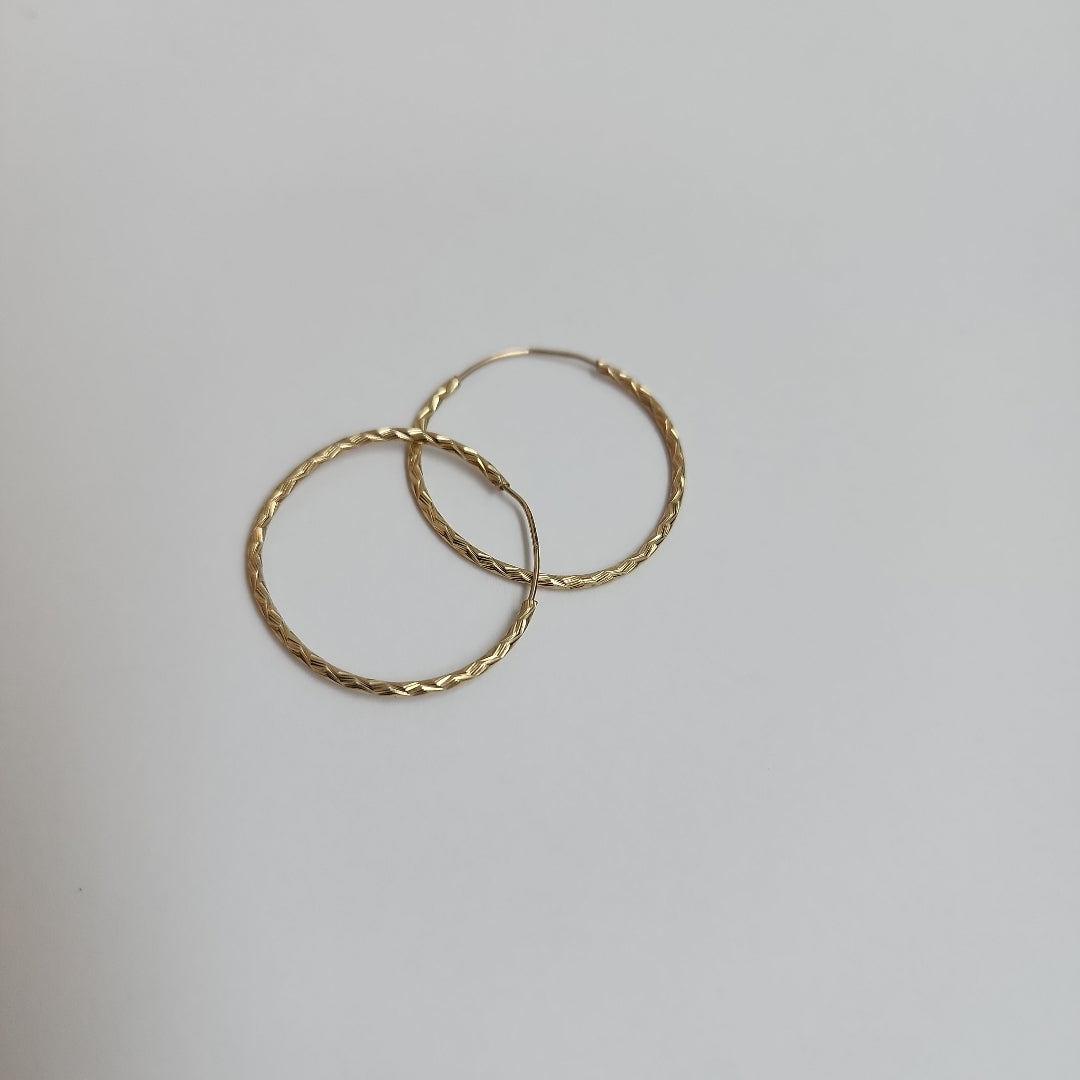 ARRACADAS PAR ORO 10 K 0.8 GRMS (SEMINUEVO)