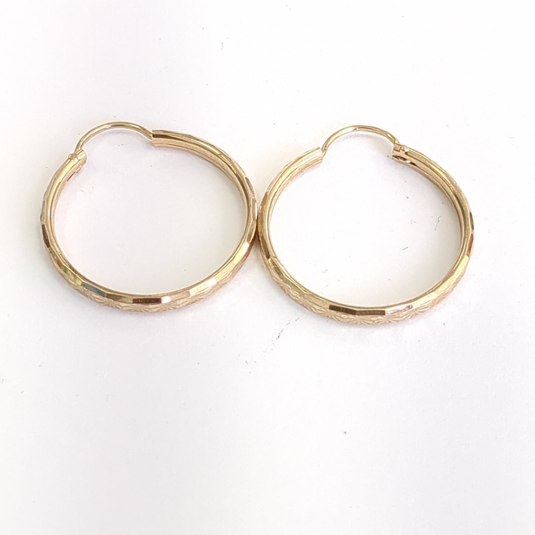 ARRACADAS PAR ORO 10 K 2,30 GRMS (SEMINUEVO)