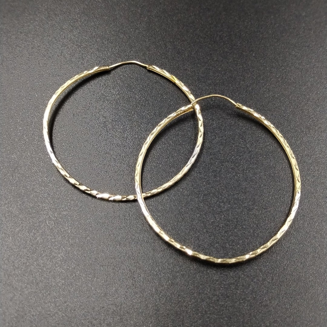 ARRACADAS PAR ORO 14 K 2.8 GRMS (SEMINUEVO)