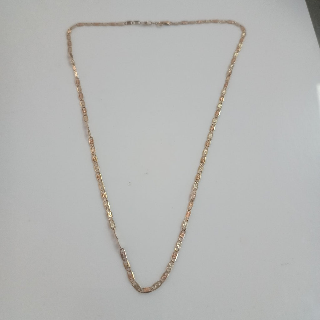 CADENA ORO COMBINADO 10 K 3.6 GRMS (SEMINUEVO)
