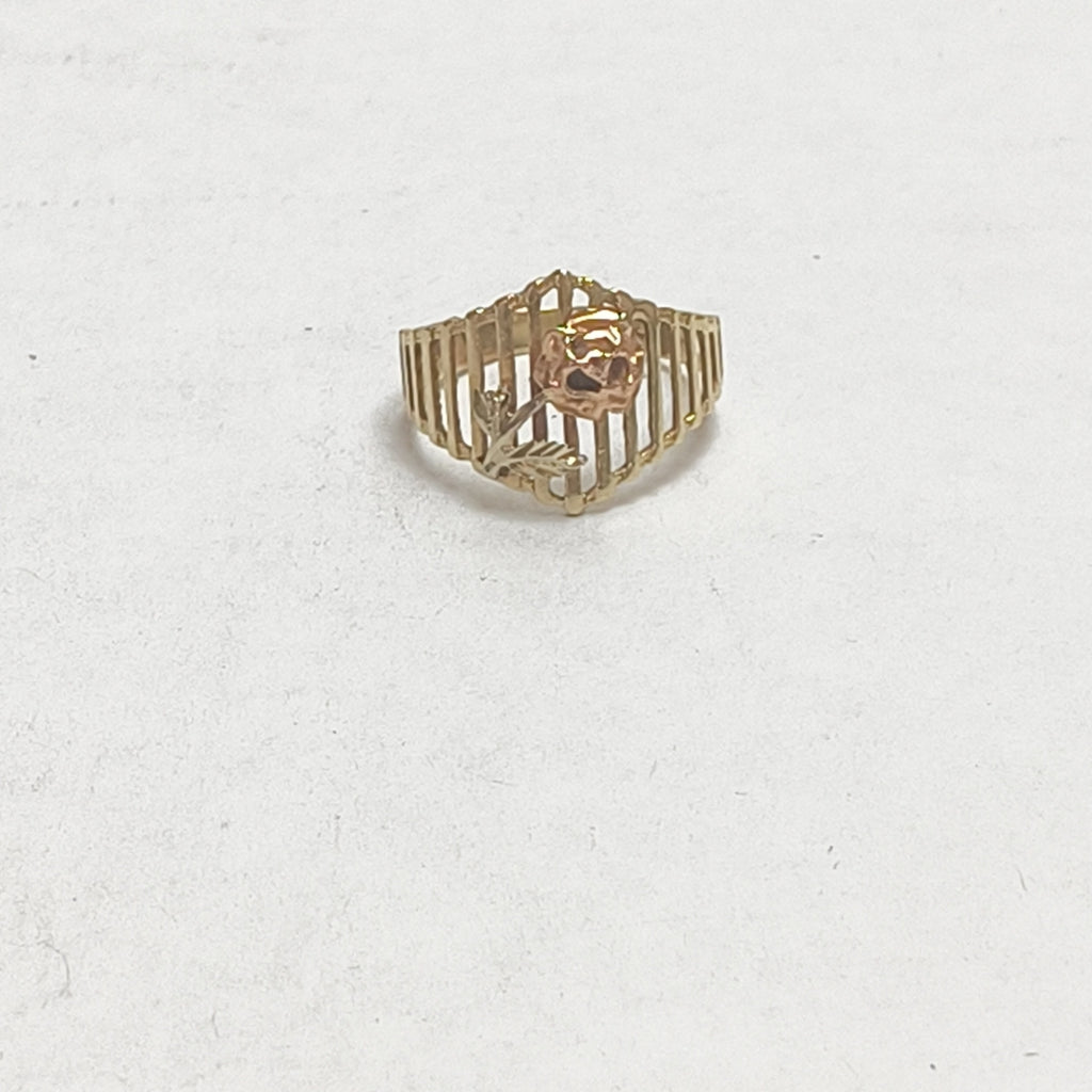ANILLITO ORO, ORO COMBINADO 14 K 2.4 GRMS (SEMINUEVO)