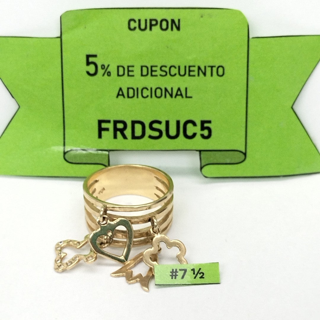 ANILLITO ORO 14 K 7.4 GRMS (SEMINUEVO)