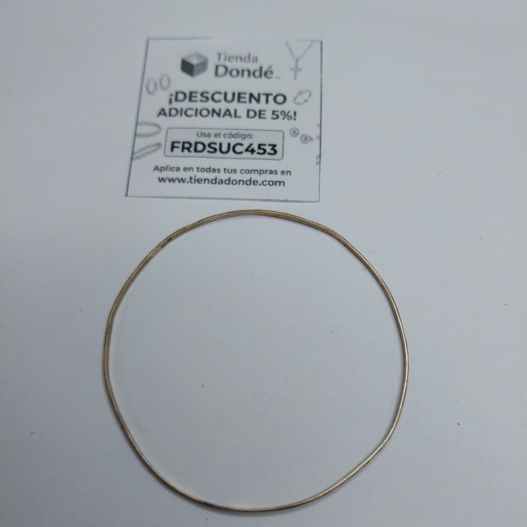 PULSERA RIGIDA ORO 8 K 3.8 GRMS (SEMINUEVO)