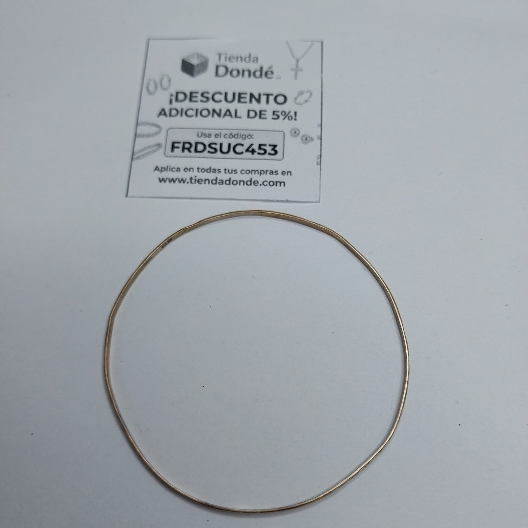 PULSERA RIGIDA ORO 8 K 3.8 GRMS (SEMINUEVO)