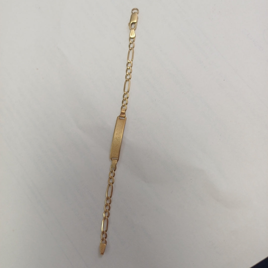 ESCLAVA ORO 14 K 2.6 GRMS (SEMINUEVO)