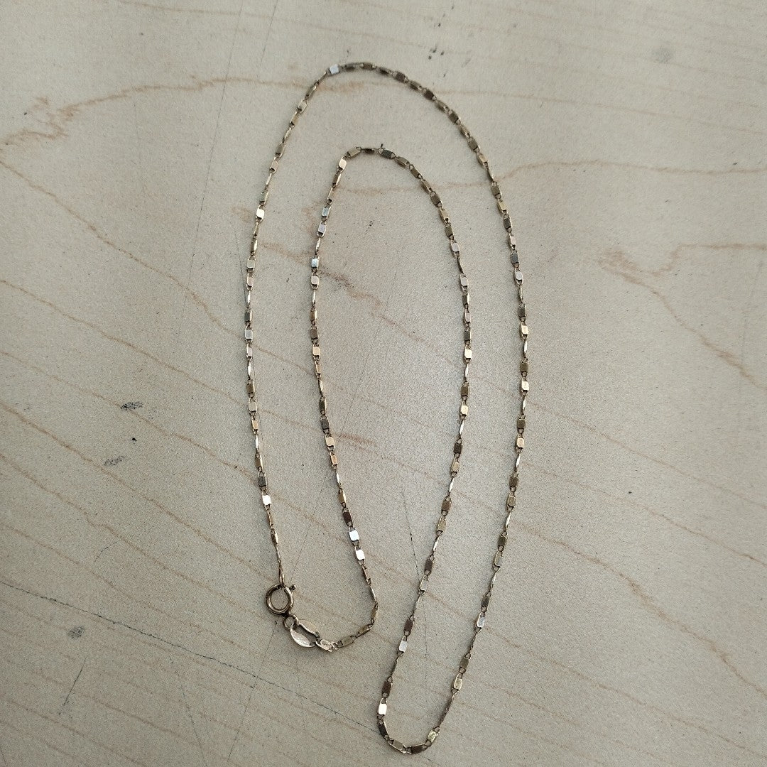 CADENA ORO COMBINADO 10 K 2 GRMS (SEMINUEVO)