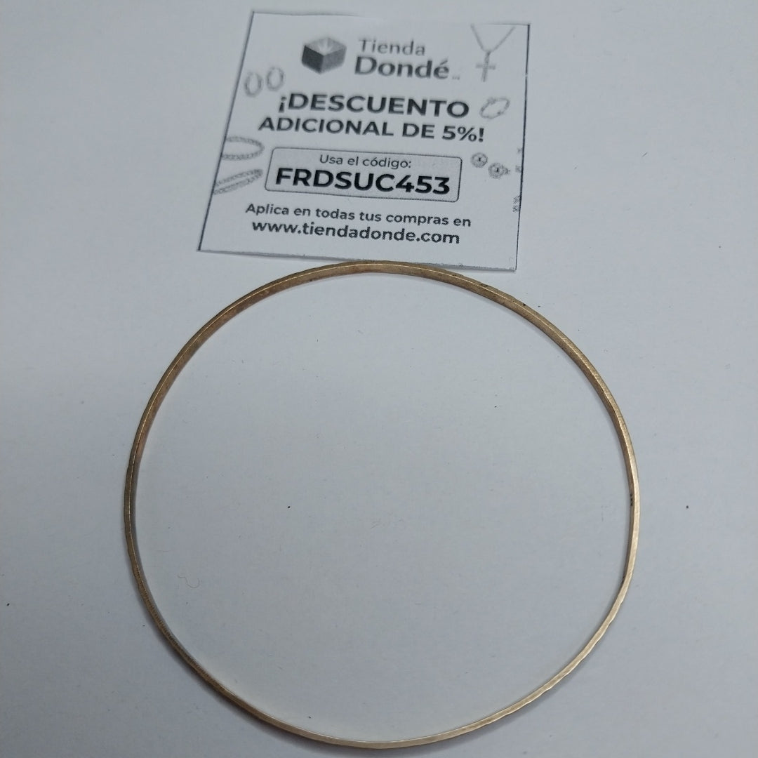 PULSERA RIGIDA ORO 8 K 4 GRMS (SEMINUEVO)