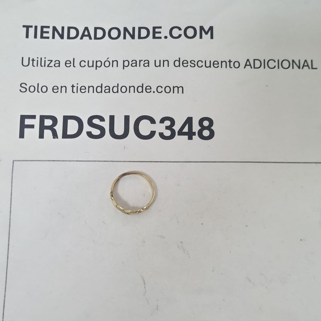 ANILLITO ORO 14 K 2.1 GRMS (SEMINUEVO)