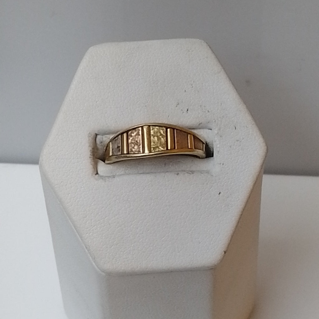 ANILLITO ORO, ORO COMBINADO 10 K 2.8 GRMS (SEMINUEVO)