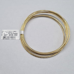 SEMANARIO DE PULSERAS ORO 14 K 18.6 GRMS (SEMINUEVO)