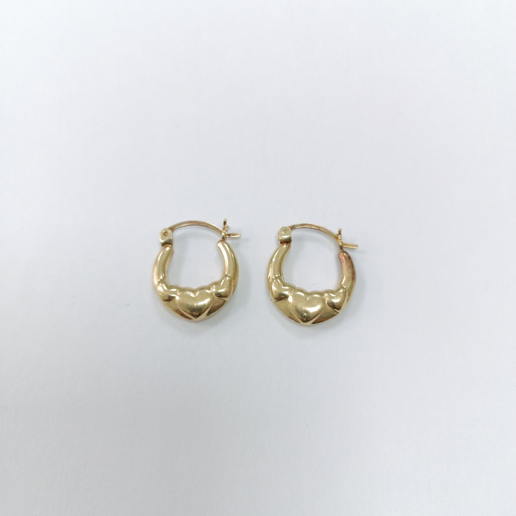 ARRACADAS PAR ORO 8 K 1.2 GRMS (SEMINUEVO)