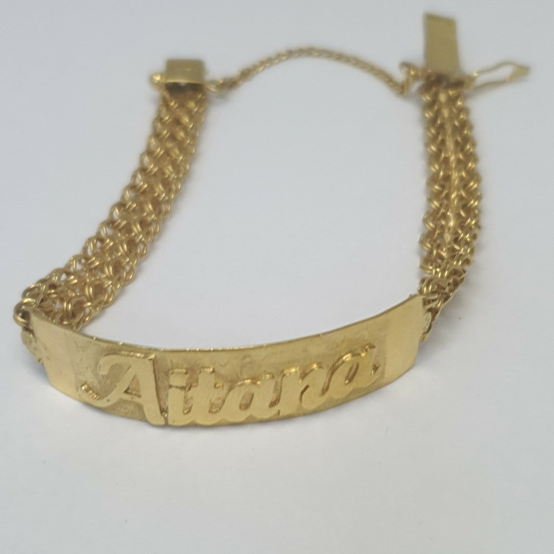 ESCLAVA ORO 8 K 15 GRMS (SEMINUEVO)