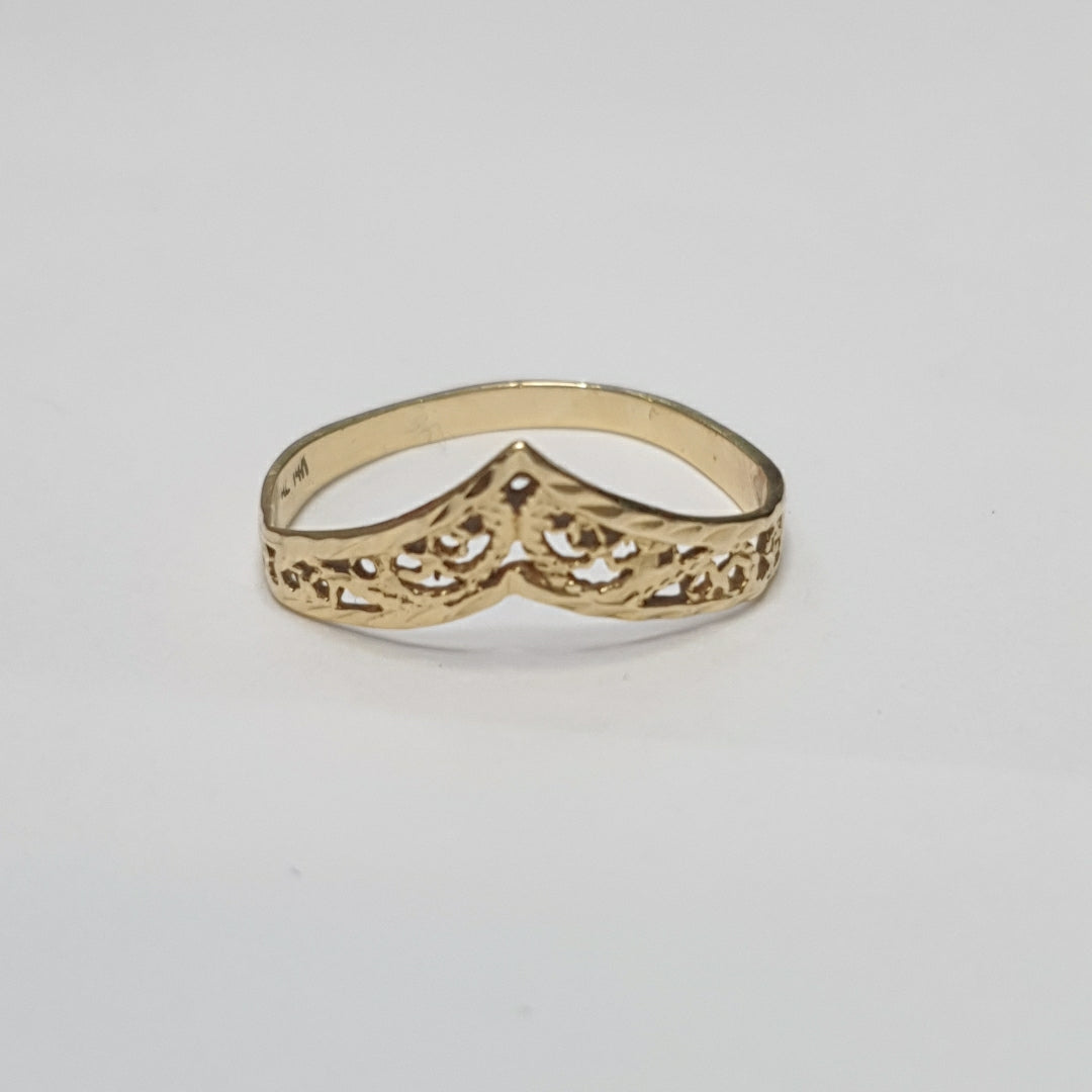ANILLITO ORO 14 K 1.5 GRMS (SEMINUEVO)